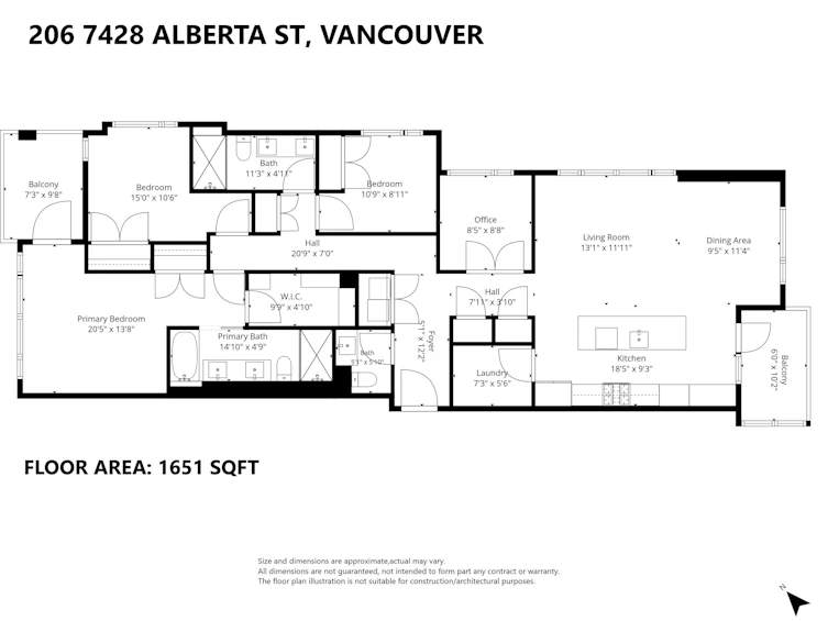206-7428 Alberta Street, Vancouver, BC, V5X 0J5 - 40