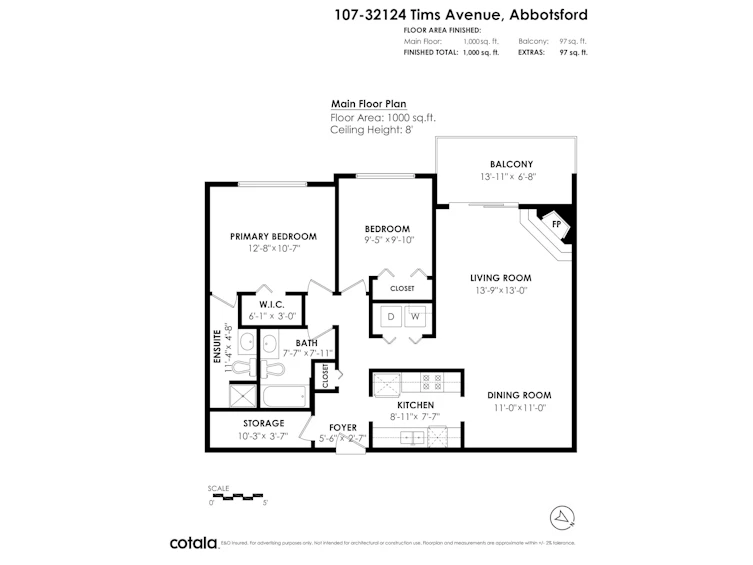 107-32124 Tims Avenue, Abbotsford, BC, V2T 2H4 - 3