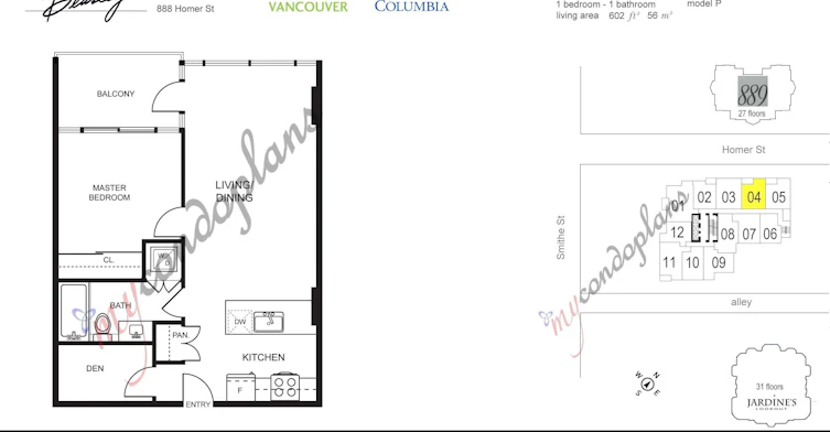 7F-888 Homer Street, Vancouver, BC, V6B 0H7 - 15