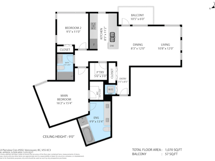 502-3263 Pierview Crescent, Vancouver, BC, V5S 0C3 - 39