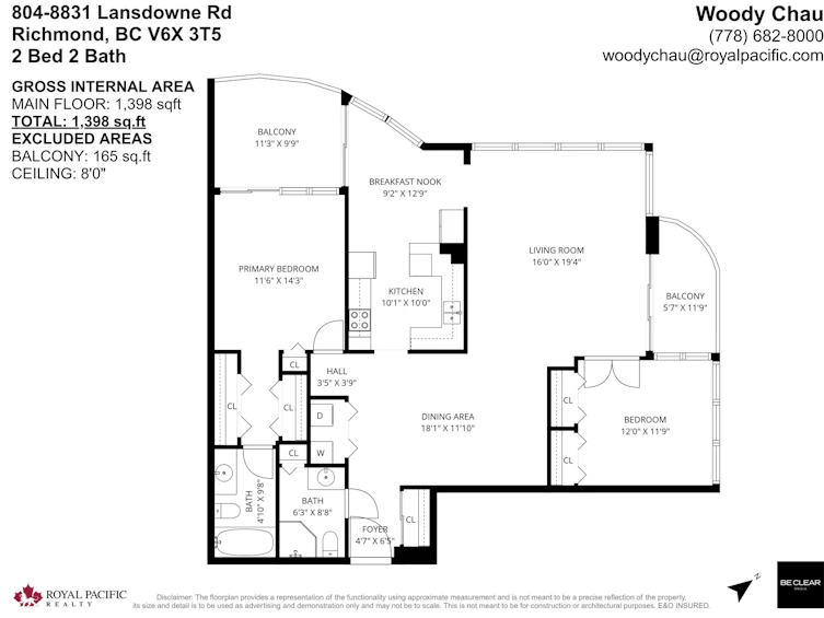 804-8831 Lansdowne Road, Richmond, BC, V6X 3T5 - 23
