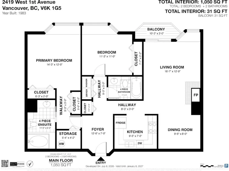 2419 W 1st Avenue, Vancouver, BC, V6K 1G5 - 36