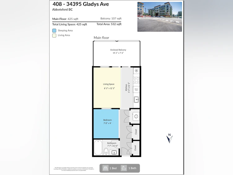 408-34395 Gladys Avenue, Abbotsford, BC, V2S 0R4 - 37