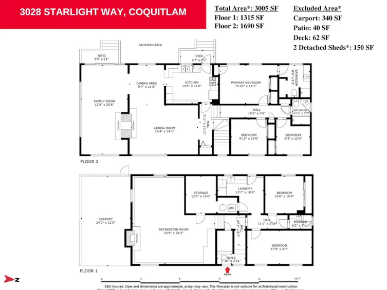 3028 Starlight Way, Coquitlam, BC, V3C 3P6 - 28