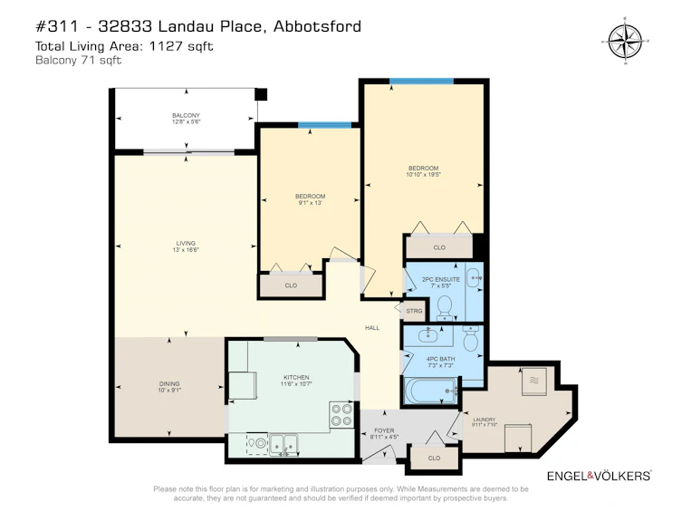 311-32833 Landeau Place, Abbotsford, BC, V2S 6S6 - 2