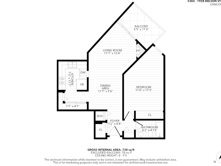 304-1928 Nelson Street, Vancouver, BC, V6G 1N2 - 31