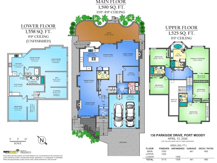 136 Parkside Drive, Port Moody, BC, V3H 4X5 - 2