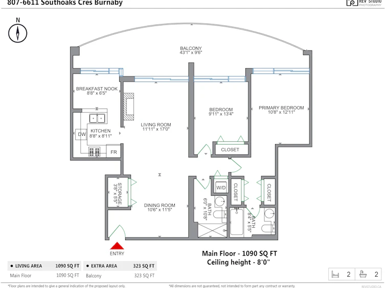 807-6611 Southoaks Crescent, Burnaby, BC, V5E 4L5 - 31