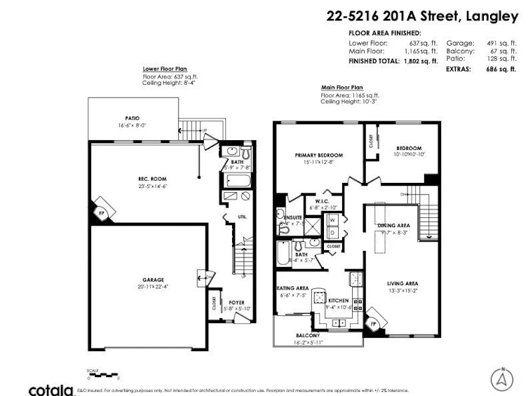 22-5216 201a Street, Langley, BC, V3A 1S4 - 39