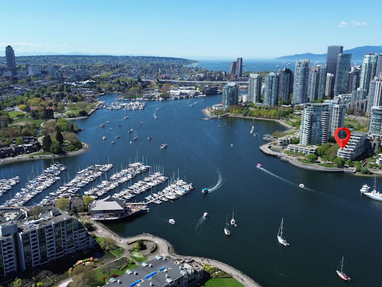 606-1288 Marinaside Crescent, Vancouver, BC, V6Z 2W5
