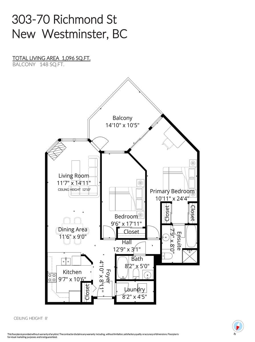 303-70 Richmond Street, New Westminster, BC, T6W 2N4 - 25