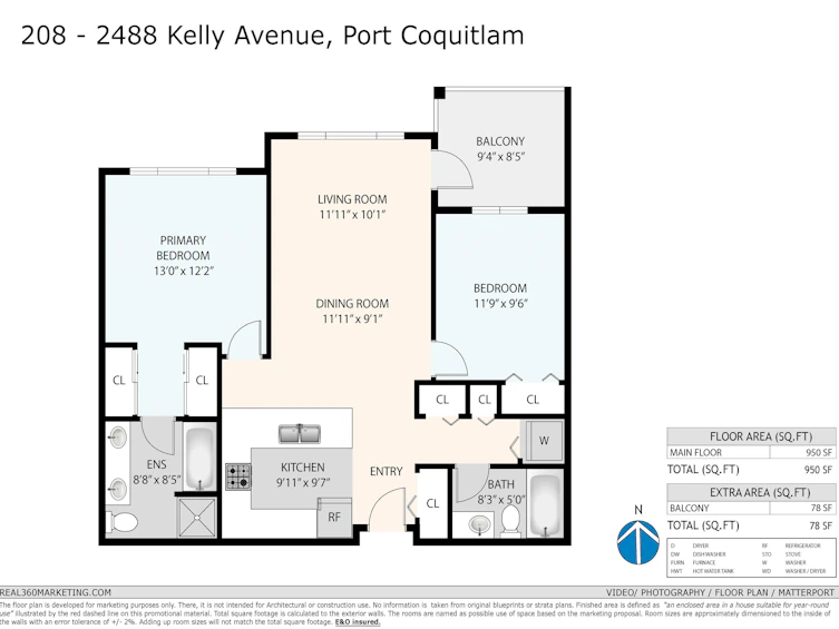 208-2488 Kelly Avenue, Port Coquitlam, BC, V3C 1Y4 - 32