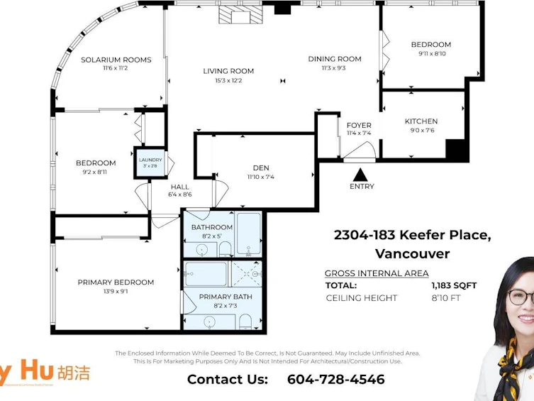 2304-183 Keefer Place, Vancouver, BC, V6B 6B9 - 21