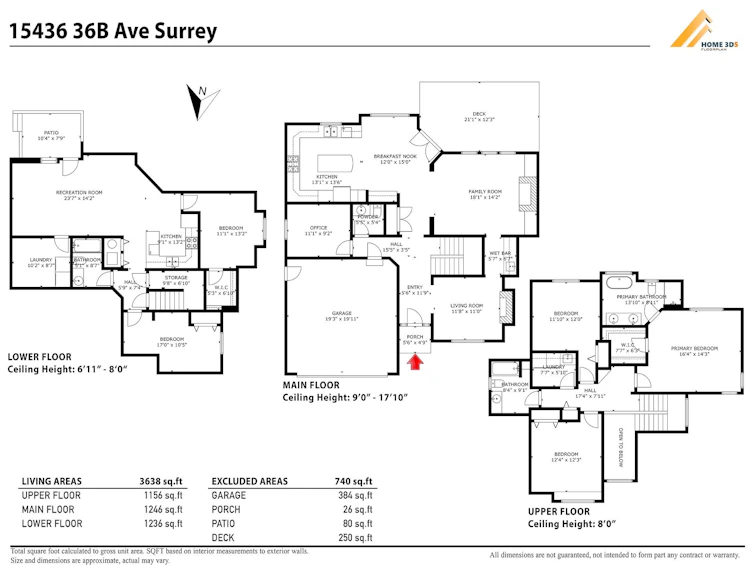 15436 36b Avenue, Surrey, BC, V3Z 0H3 - 3