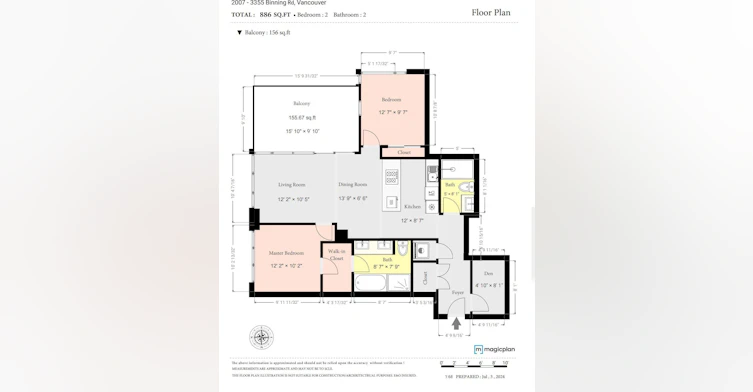 2007-3355 Binning Road, Vancouver, BC, V6S 0J1 - 2