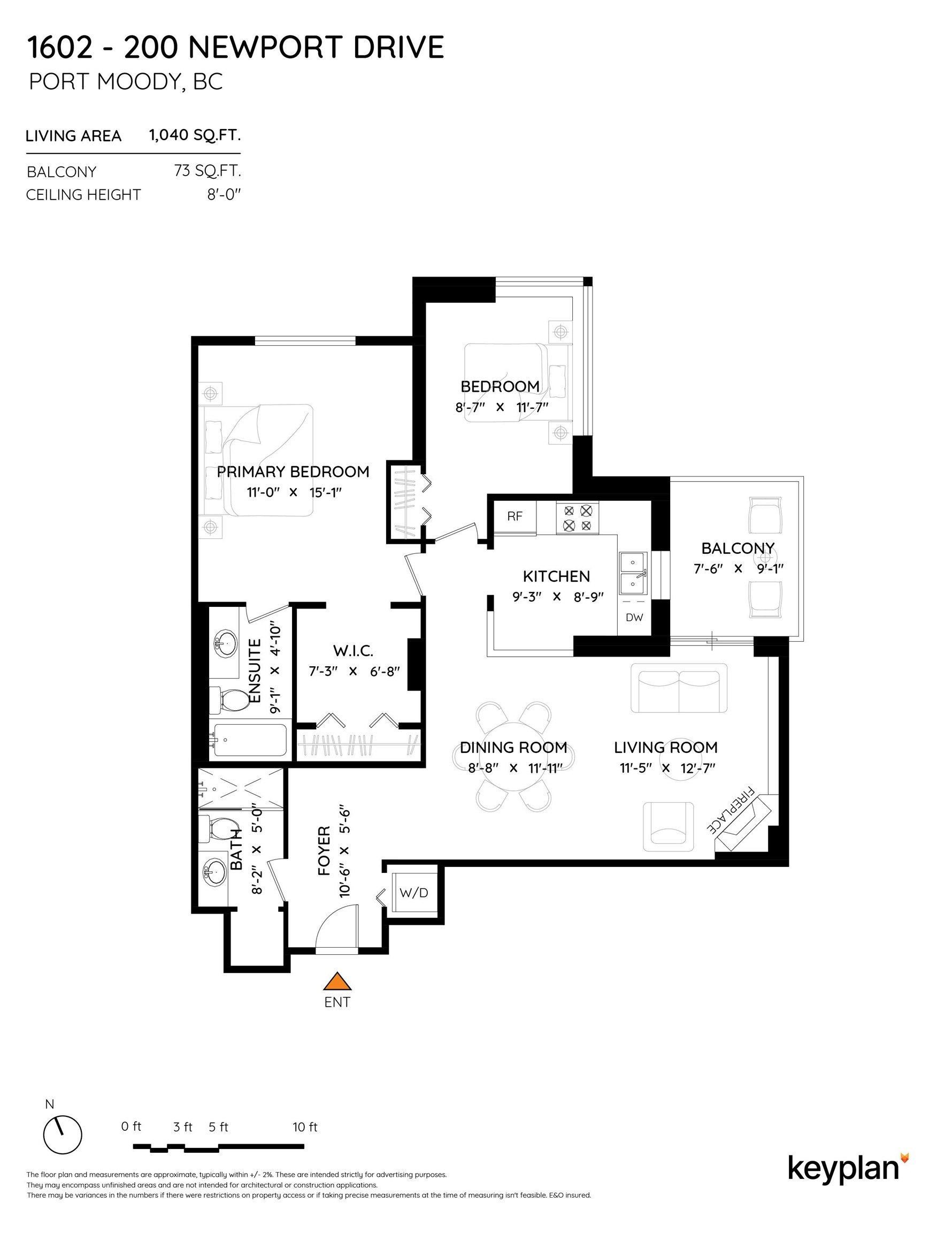 1602-200 Newport Drive, Port Moody, BC, V3H 5B7 - 31