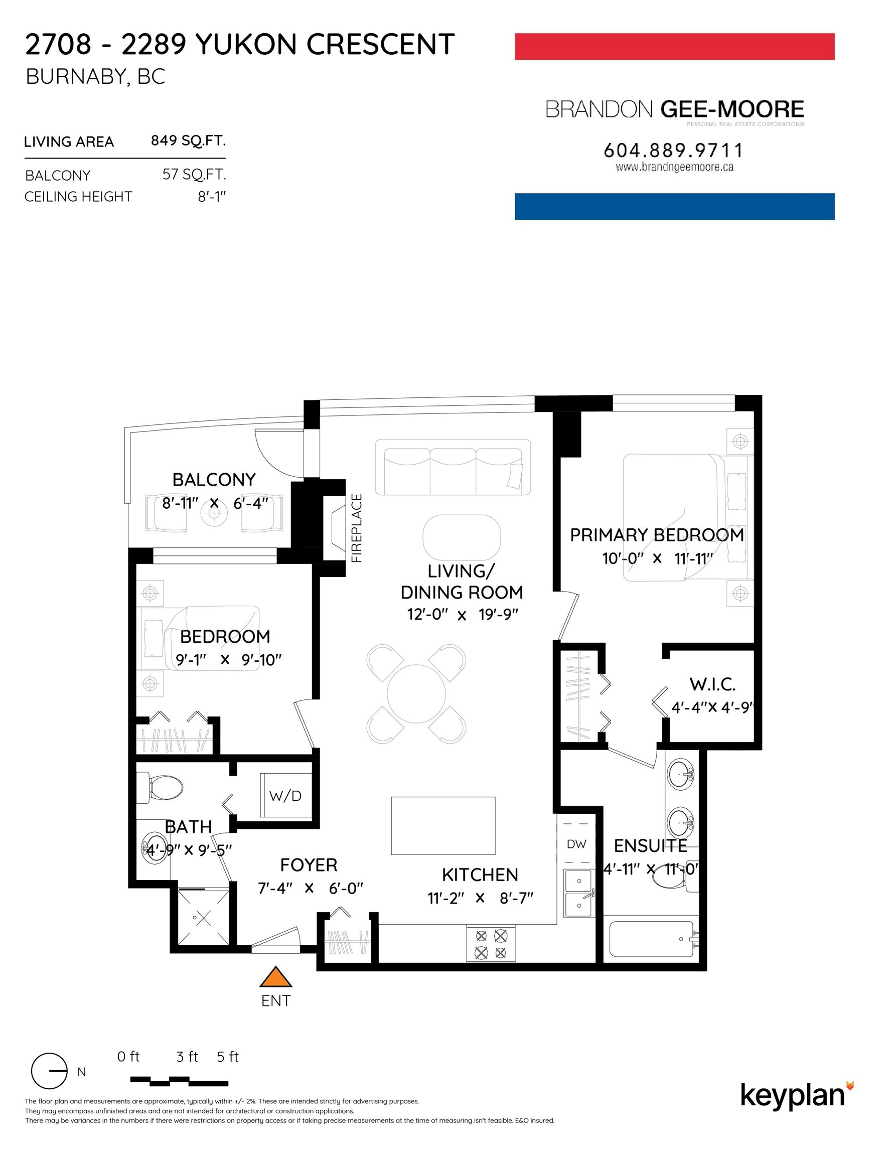 2708-2289 Yukon Crescent, Burnaby, BC, V5C 0B2 - 40