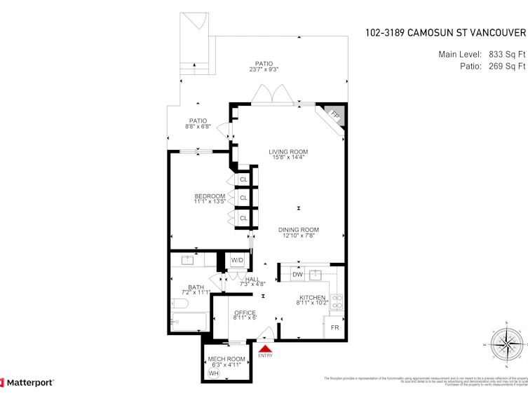 W102-3189 Camosun Street, Vancouver, BC, V6R 3X2 - 40