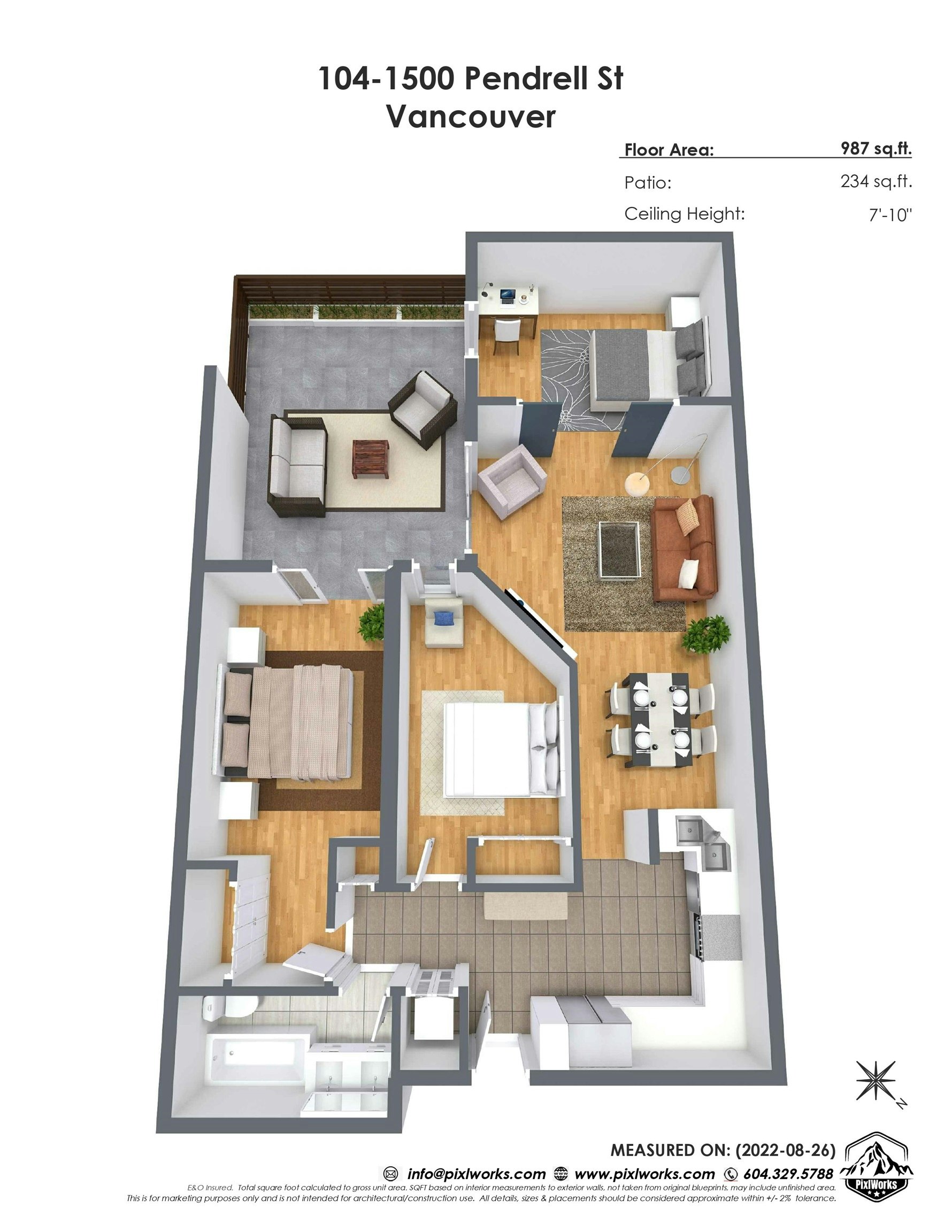 104-1500 Pendrell Street, Vancouver, BC, V6G 3A5 - 6