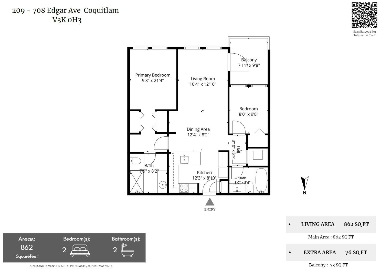 209-708 Edgar Avenue, Coquitlam, BC, V3K 0H3 - 39