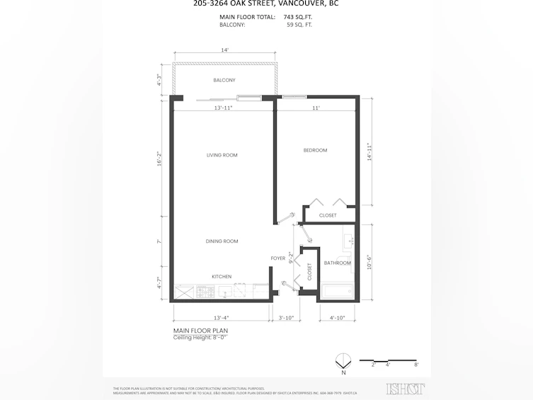 205-3264 Oak Street, Vancouver, BC, V6H 2L3 - 25