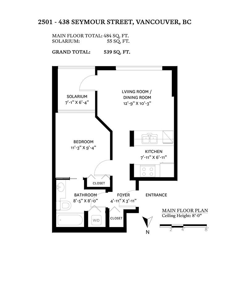 2501-438 Seymour Street, Vancouver, BC, V6B 6H4 - 12