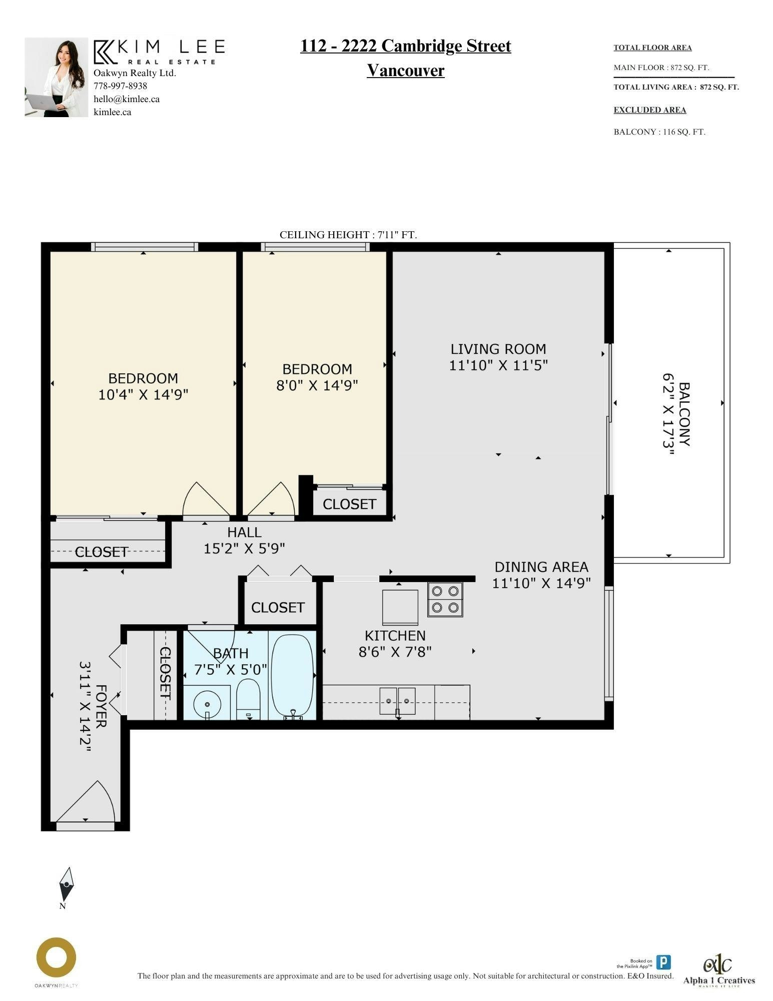 112-2222 Cambridge Street, Vancouver, BC, V5L 1E6 - 25