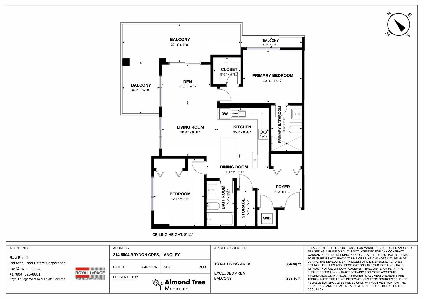 214-5504 Brydon Crescent, Langley, BC, V3A 0R3 - 2