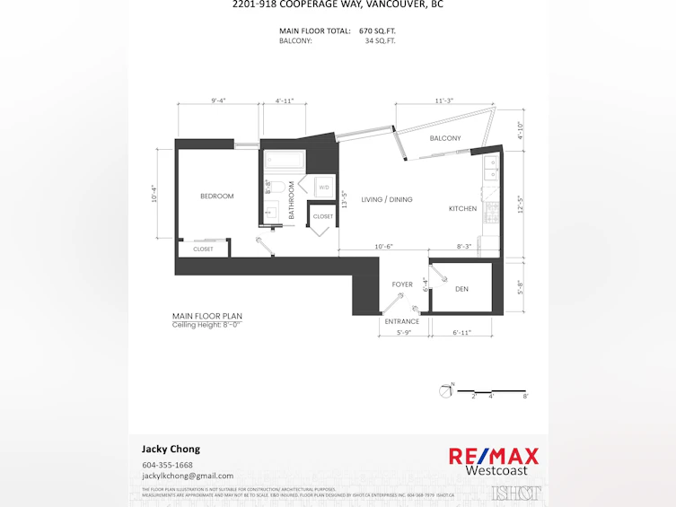 2201-918 Cooperage Way, Vancouver, BC, V6B 0A7 - 37