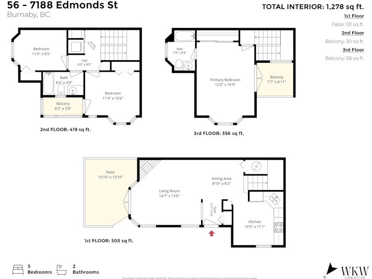 56-7188 Edmonds Street, Burnaby, BC, V3N 4X6 - 30