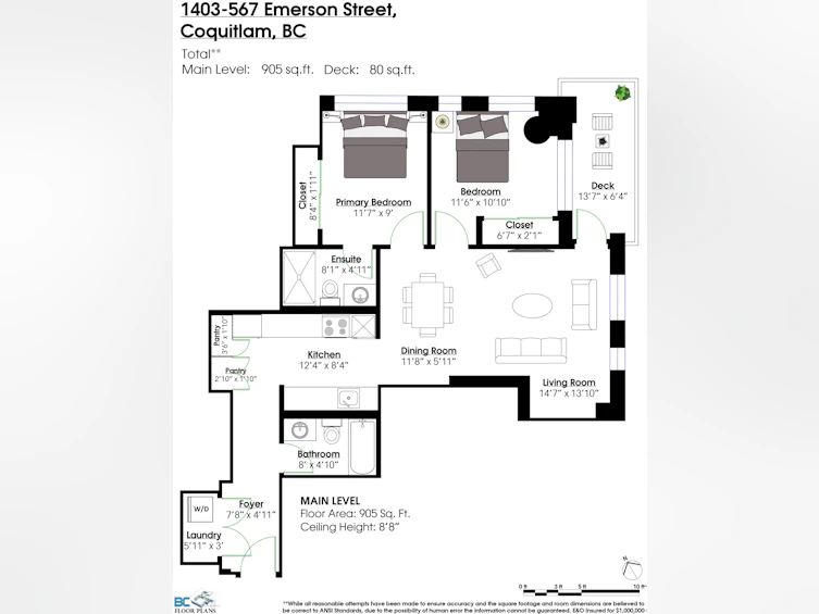 1401-567 Emerson Street, Coquitlam, BC, V3J 0M8 - 40