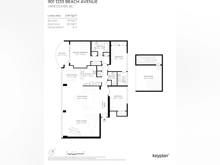 901-1233 Beach Avenue, Vancouver, BC, V6E 1V4 - 38