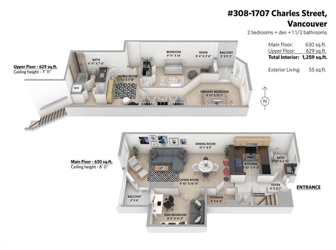 308-1707 Charles Street, Vancouver, BC, V5L 2T6 - 27