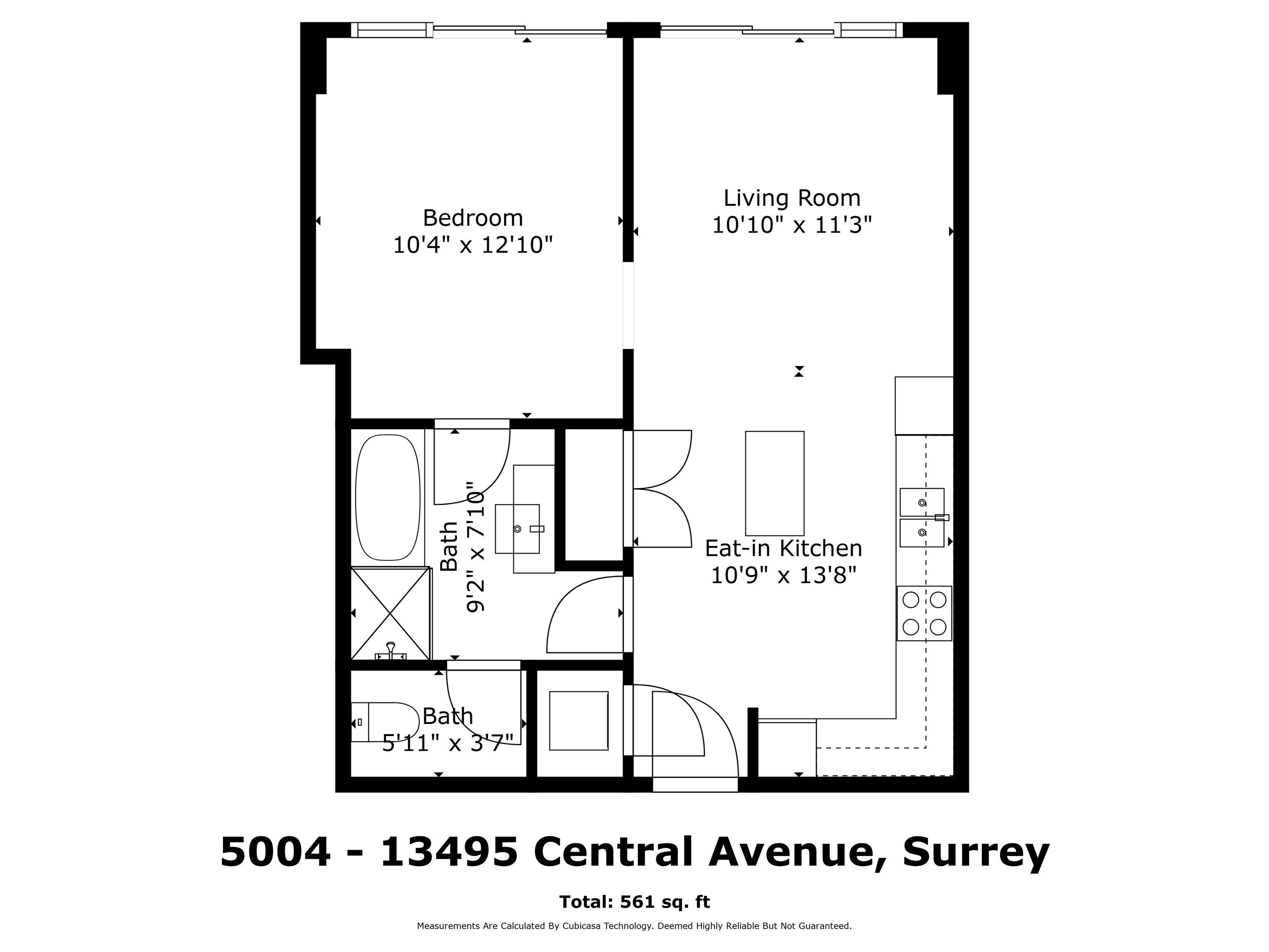 5004-13495 Central Avenue, Surrey, BC, V3T 0K2 - 13