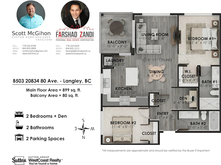B503-20834 80 Avenue, Langley, BC, V2Y 3M5 - 4