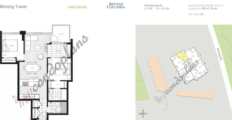 803-3355 Binning Road, Vancouver, BC, V6S 0J1 - 13