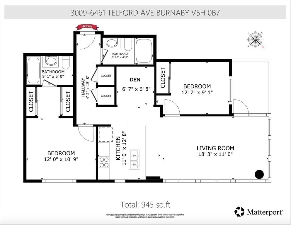 3009-6461 Telford Avenue, Burnaby, BC, V5H 0B7 - 18