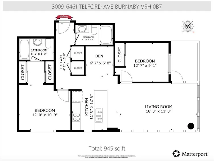 3009-6461 Telford Avenue, Burnaby, BC, V5H 0B7 - 18