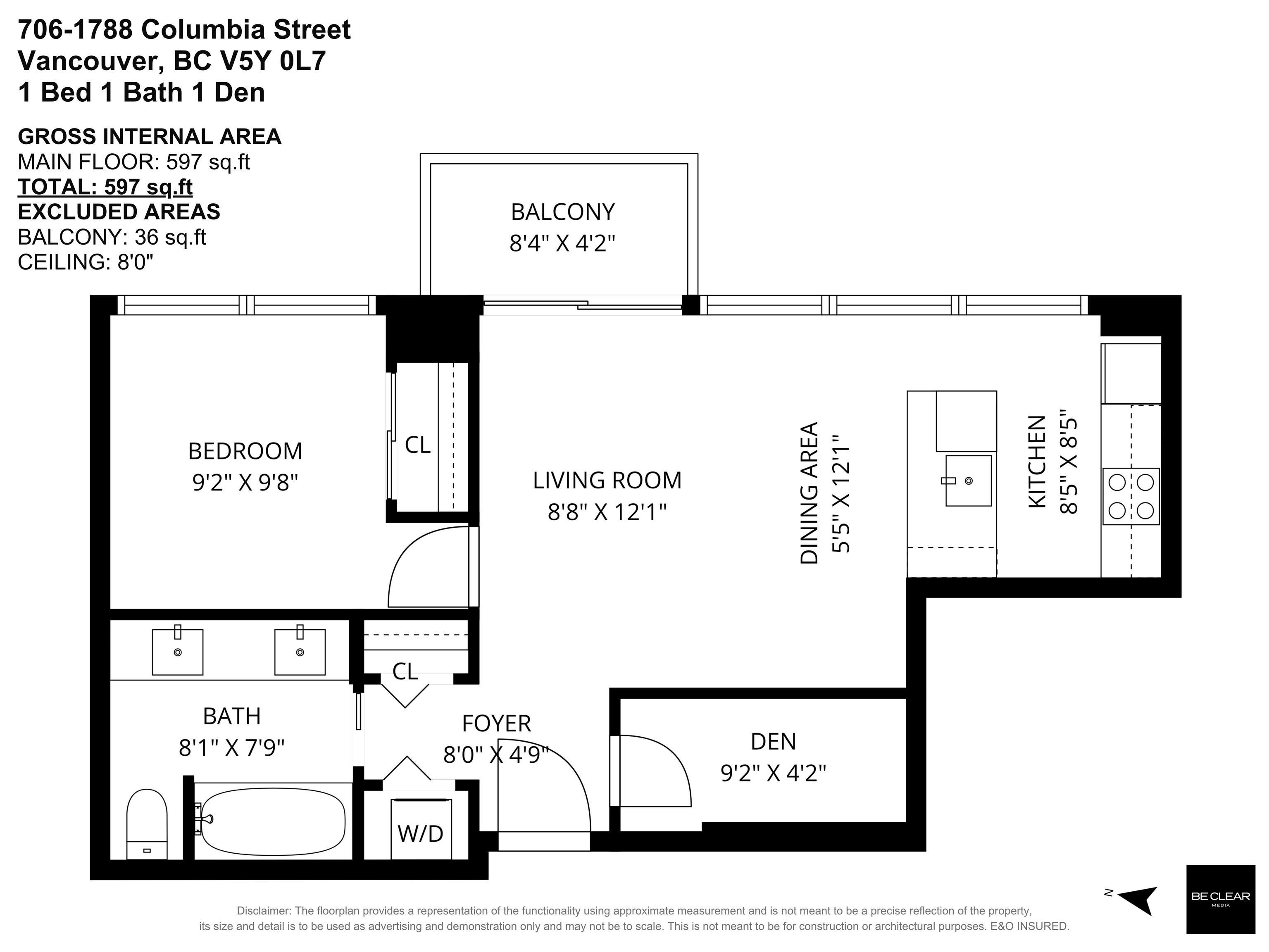 706-1788 Columbia Street, Vancouver, BC, V5Y 0L7 - 19