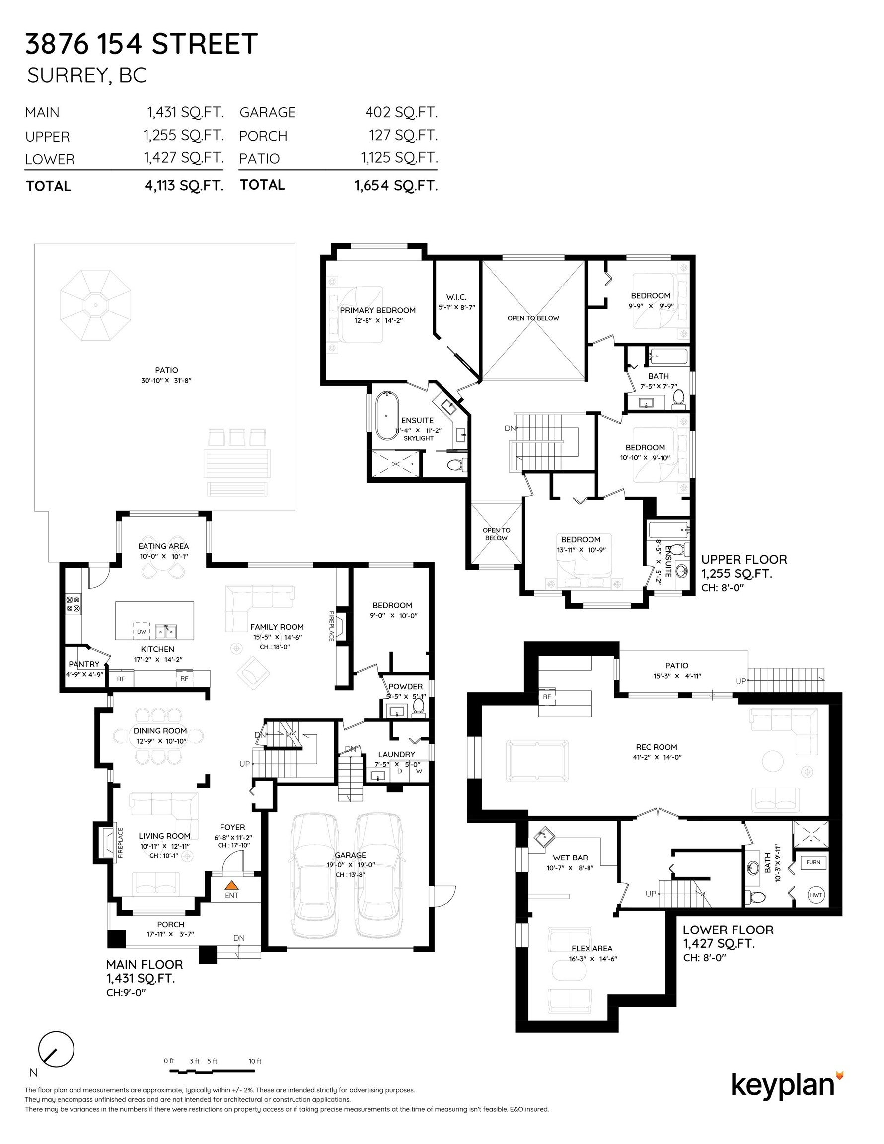 3876 154 Street, Surrey, BC, V3Z 0V3 - 3