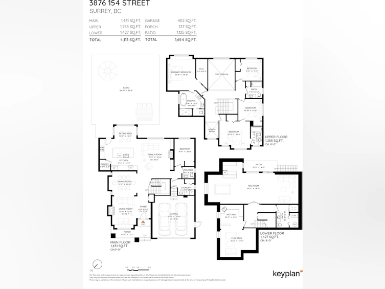 3876 154 Street, Surrey, BC, V3Z 0V3 - 3