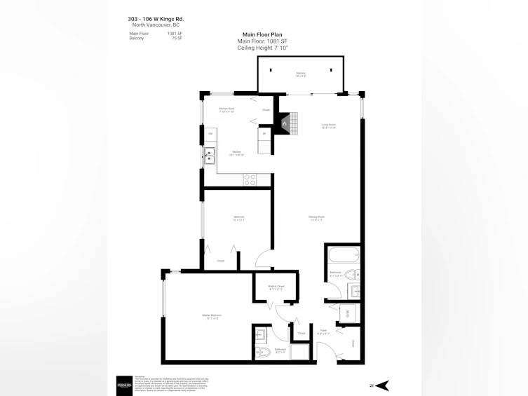 303-106 W Kings Road, North Vancouver, BC, V7N 2L8 - 22