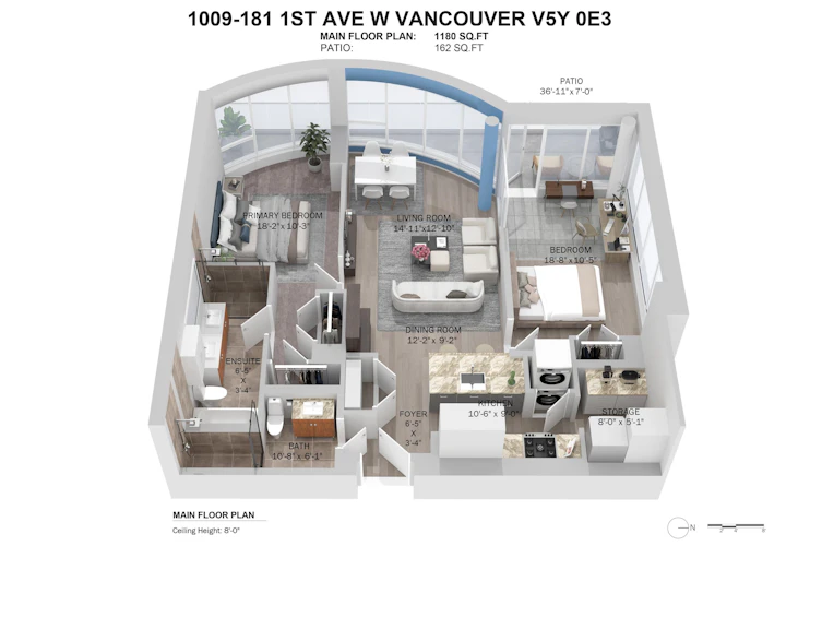 1009-181 W 1st Avenue, Vancouver, BC, V5Y 0E3 - 35