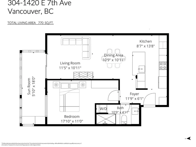 304-1420 E 7th Avenue, Vancouver, BC, V5N 1R8 - 18