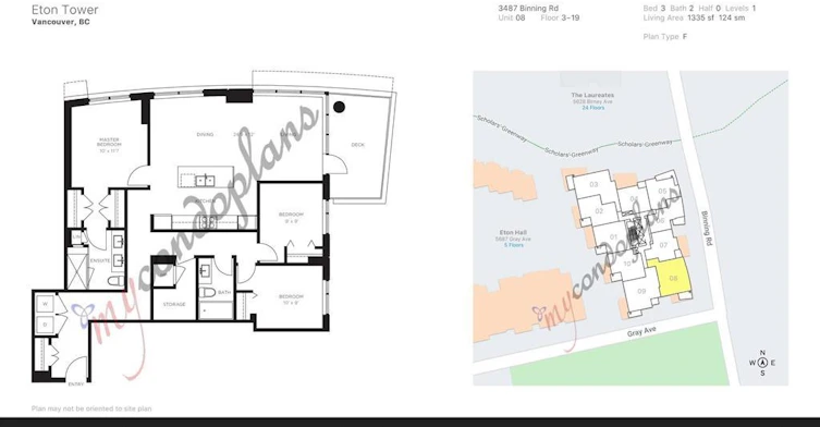 608-3487 Binning Road, Vancouver, BC, V6S 0K8 - 13