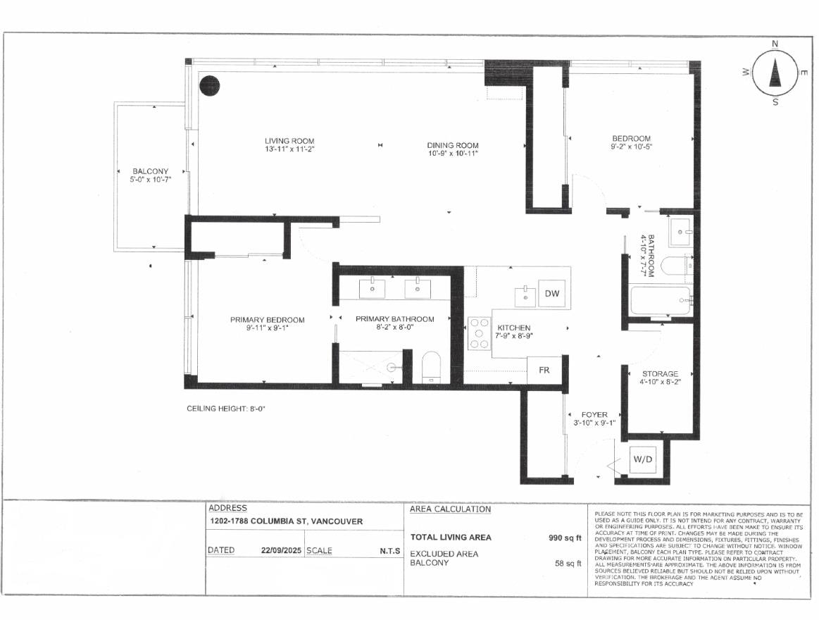 1202-1788 Columbia Street, Vancouver, BC, V5Y 0L7 - 22