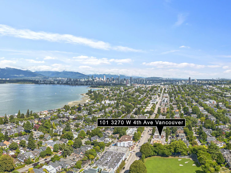 101-3270 W 4th Avenue, Vancouver, BC, V6K 1R9 - 3