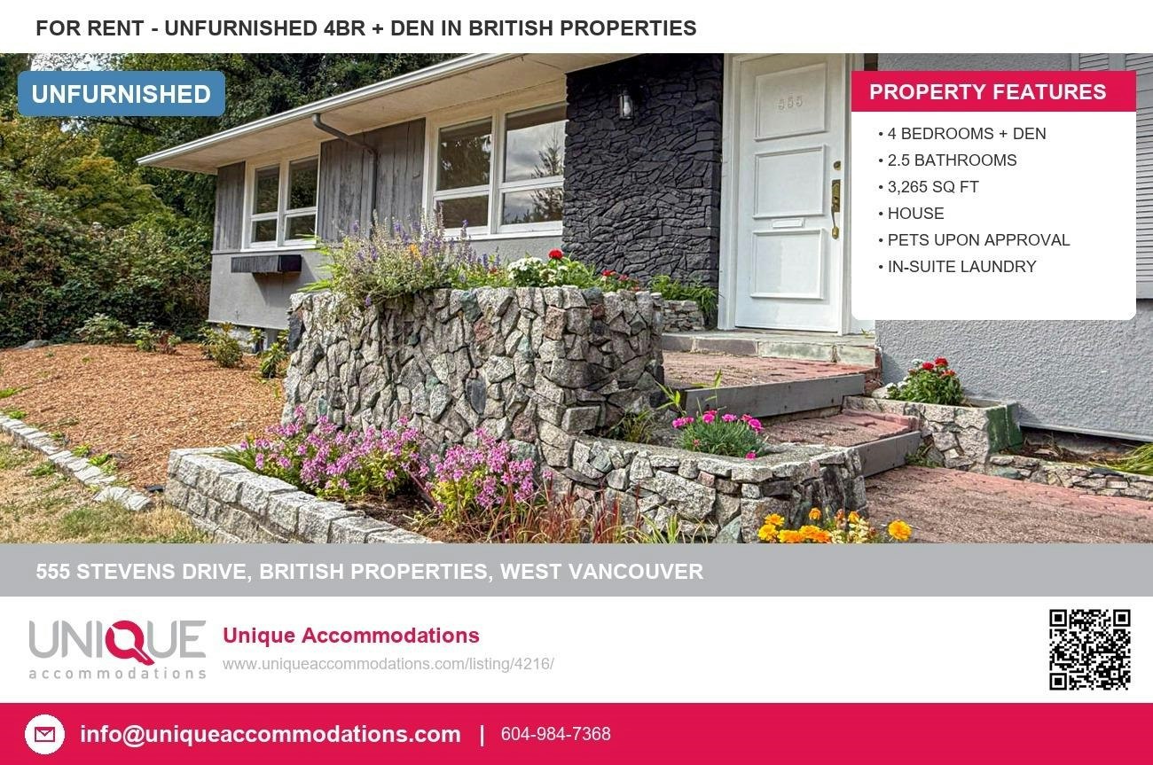555 Stevens Drive, West Vancouver, BC, V7S 1E1