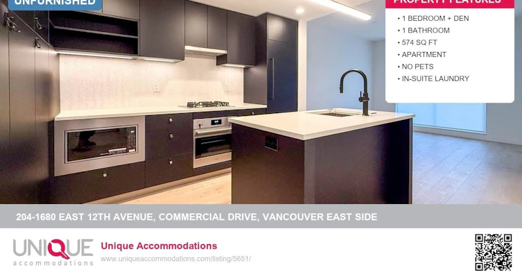 204-1680 E 12th Avenue, Vancouver, BC, V5N 0K9