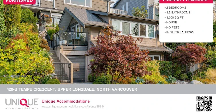 B-420 Tempe Crescent, North Vancouver, BC, V7N 1E6
